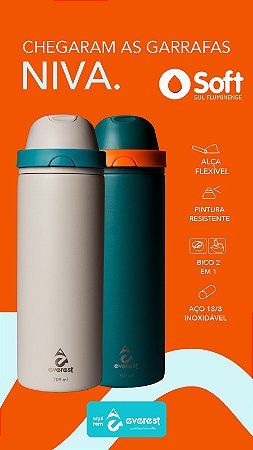Garrafa Térmica Everest Niva (GELO) 1182ml