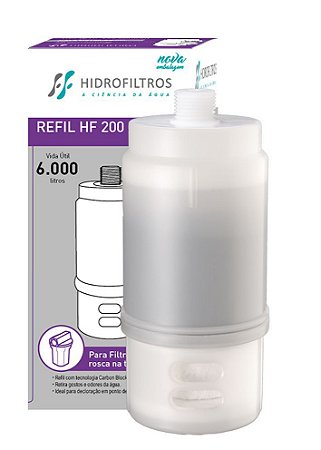 REFIL HF 200 CARVÃO ATIVADO PENTAIR / HIDROFILTROS