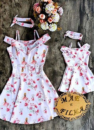 vestido tal mae tal filha princesa