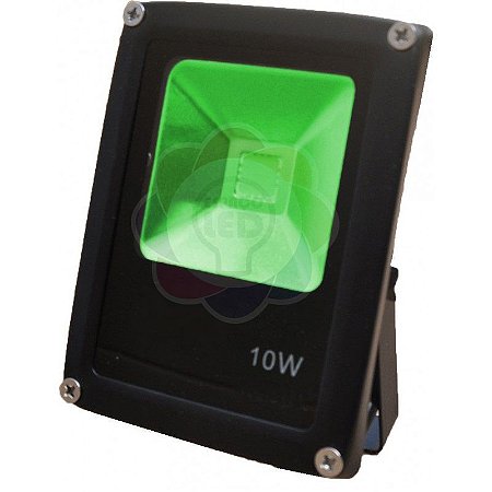 Refletor LED 10w COB Verde