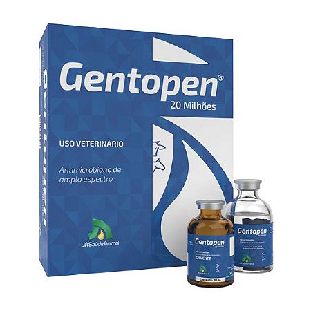 Gentopen® - Kit com 6 frascos (pó + diluente)