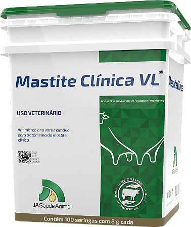 Mastite Clínica VL Seringa 8 g - Balde 100 unidades