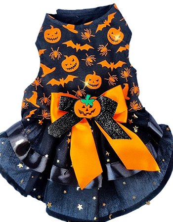 Vestido Halloween Abóbora