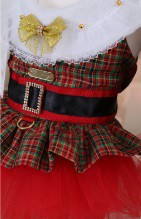 Vestido Xadrez Natal Dudog