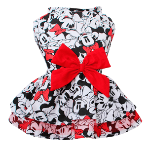 Vestido Minnie Babado