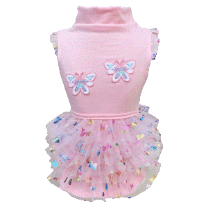 Vestido Regata com Tule (Tutu) - Rosa Bebê