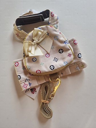 Peitoral Mochila Grife para Pets