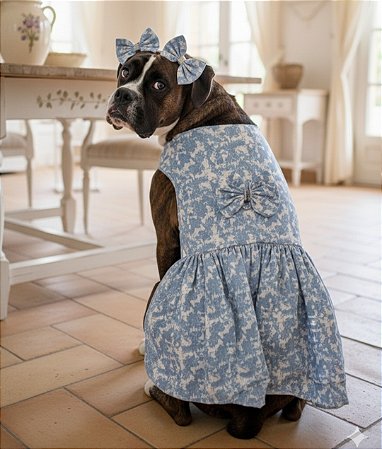 Vestido Pet Glamour Jeans - Grande Porte