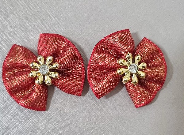 Par de Laços Verrmelho