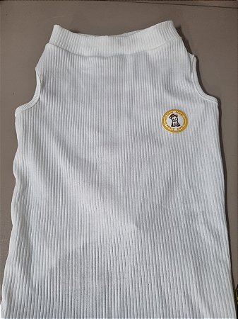 Camiseta regata canelada