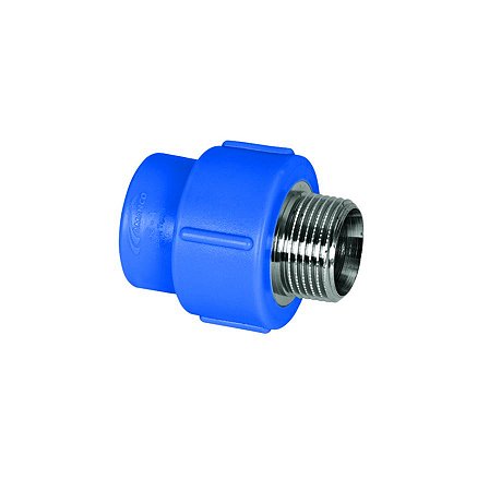 Amanco Industrial Conector Macho PPR Azul - 20x3/4"
