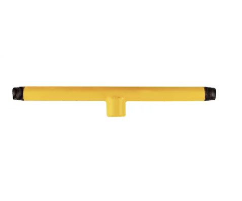 Auditec Coletor Simples para Gás 300 mm DN 1/2" Pintura Epoxi Amarela