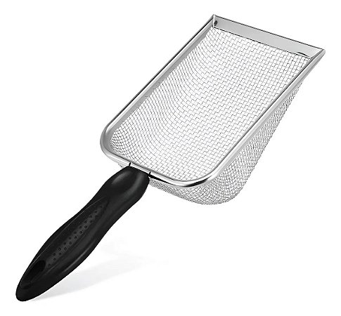 Pá Aço Inox Areia de Gato
