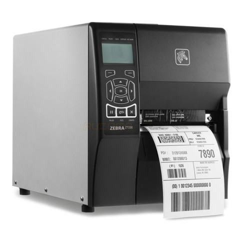 Impressora de Etiqueta Zebra ZT230 TT 203dpi USB, SERIAL