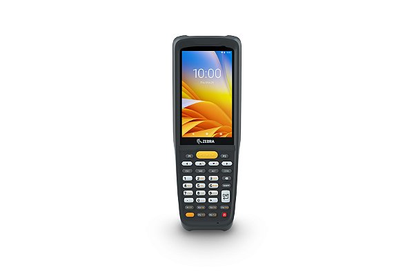 Coletor de Dados Zebra Android MC220J com Leitor 2D SE4100, Wi-Fi, Bluetooth, Tela 4” e Teclado 34 teclas
