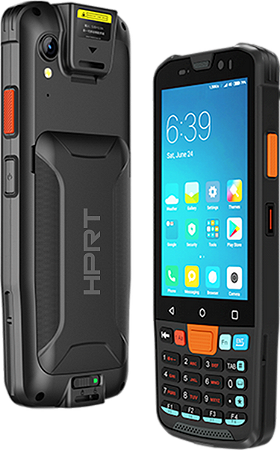 LOCAÇÃO MENSAL- Coletor de Dados HPRT M4 Plus Android 14 3GB 32GB Leitor 1D/2D IP65 4G Wi-Fi