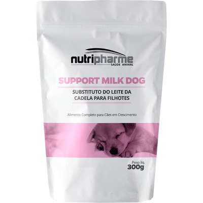 Suplemento Vitamínico Nutripharme Support Milk Dog para Cães Filhotes