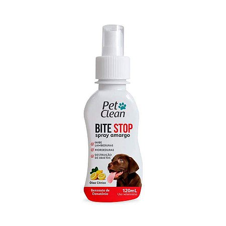 Spray Bite Stop Pet Clean Amargante 120ml