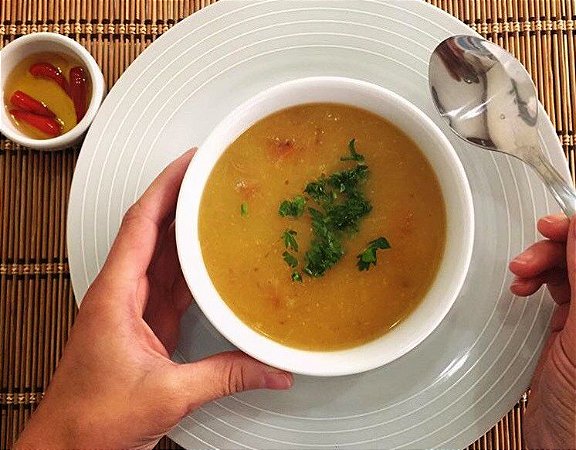 Resultado de imagem para Sopa de mandioca com carne