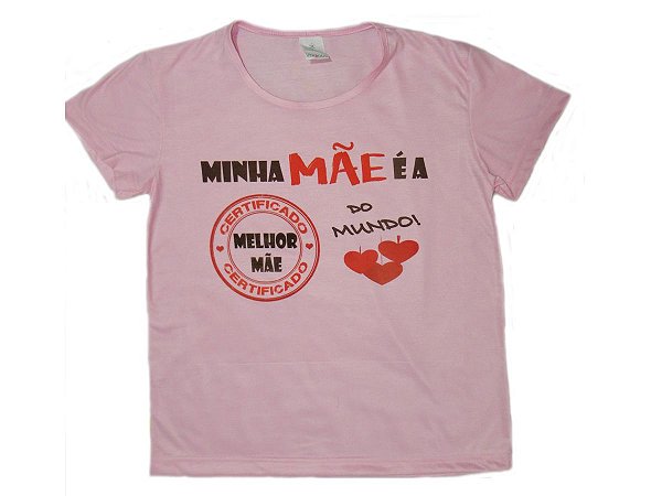 Camiseta Dia Das Mães