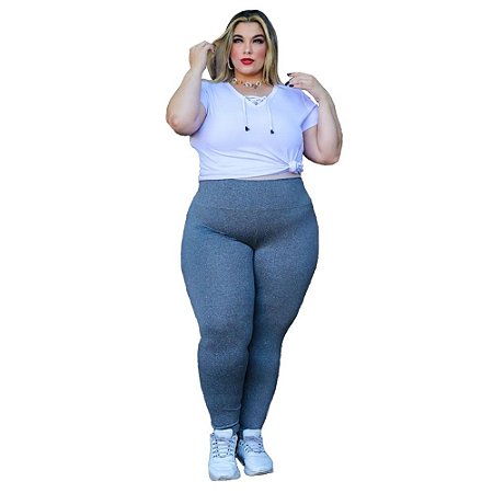 Calça Feminina Legging Suplex Plus Size