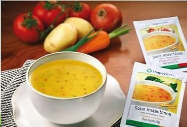 sopa Herbalife - Frango com Legumes