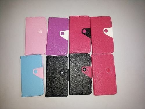 Capa Carteira Luxo Para Iphone 5 + Película Grátis