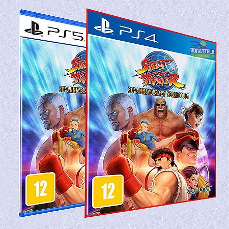 Street Fighter 30Th Anniversary Collection PS4/PS5 Mídia digital