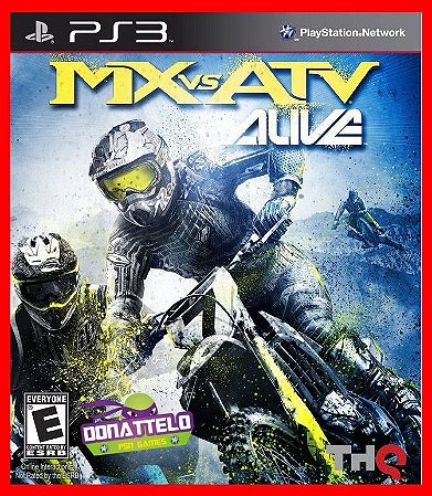 MX vs ATV Alive ps3 Mídia digital