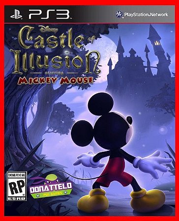 Mickey Mouse Castle of Illusion ps3 Mídia digital