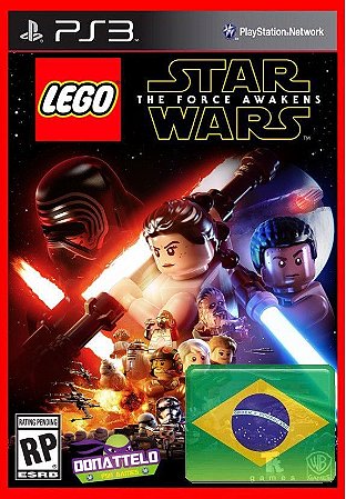 Lego Star Wars The Force Awakens ps3 - O despertar da força Mídia digital