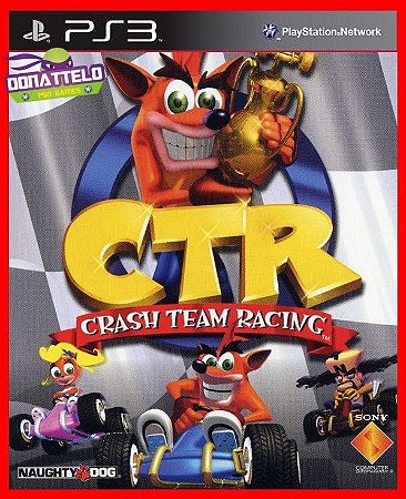 CTR: Crash Team Racing ps3 Mídia digital