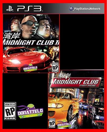 Midnight Club 1 (Clássico PS2) Midia Digital Ps3 - WR Games Os