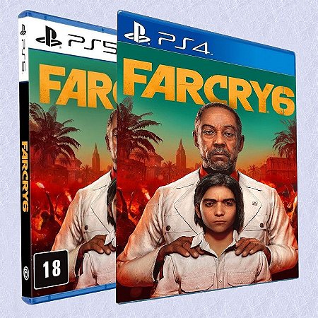 Far Cry 6 PS4 - Far Cry 6 PS5 Mídia digital