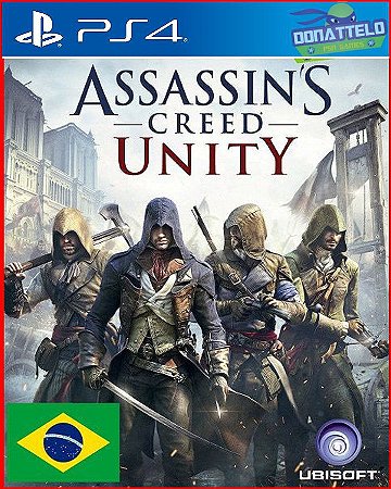 Assassins Creed Unity PS4 Mídia digital