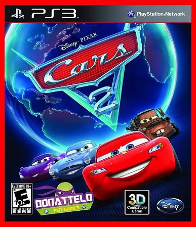 Cars 2 - Carros 2 ps3 psn - Donattelo Games - Gift Card PSN, Jogo