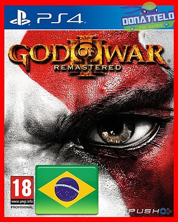 God of War III Remastered - GOW 3 PS4/PS5 Mídia digital