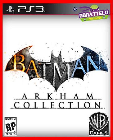 Coleção Batman Arkham  ps3 - Três jogos: Origins, City e Asylum Mídia digital