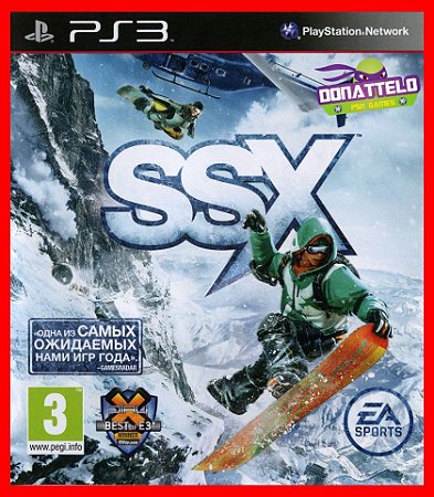 Ssx ps3 Mídia digital