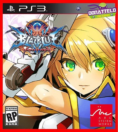 Edição limitada do jogo de BlazBlue para PS3 - NAU