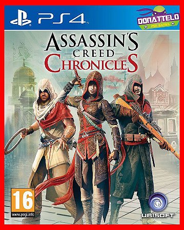 Assassins Creed Chronicles Trilogy PS4/PS5 Mídia digital