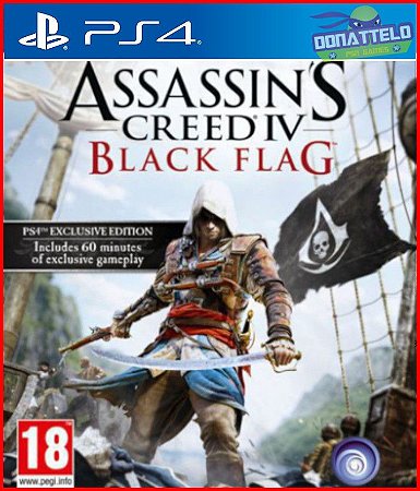 Assassins Creed IV Black Flag PS4/PS5 Mídia digital