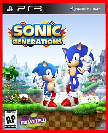 Sonic Generations ps3 Mídia digital