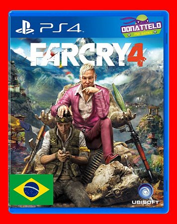 Far Cry 4 PS4/PS5 Mídia digital