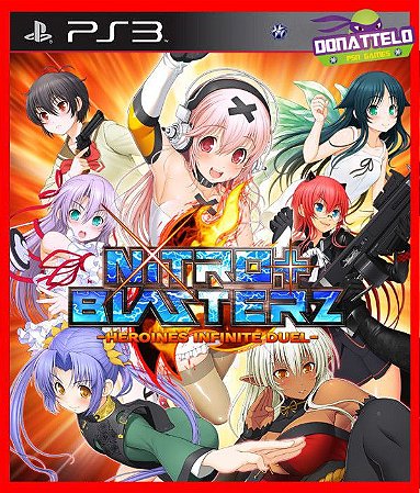 Nitroplus Blasterz Heroines Infinite Duel ps3 Mídia digital