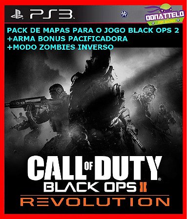 DLC para Call of Duty Black Ops II PS3 - DLC REVOLUTION Mídia digital