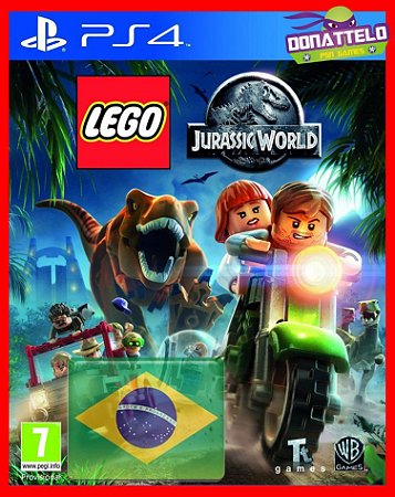 Lego Jurassic World ps4 Mídia digital