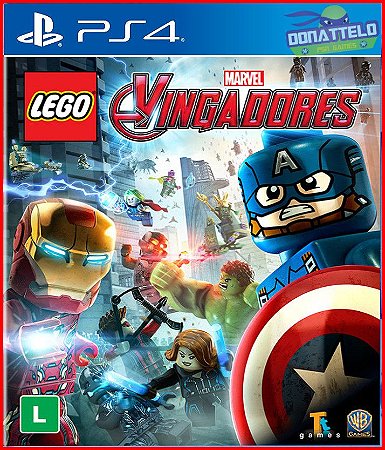 Lego Marvel Avengers ps4  - Lego Marvel Vingadores Mídia digital