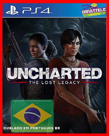 Uncharted The Lost Legacy ps4 Mídia digital