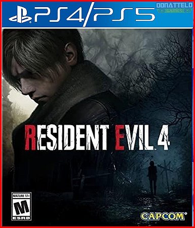 MÍDIA FÍSICA  Resident Evil 4 Remake 